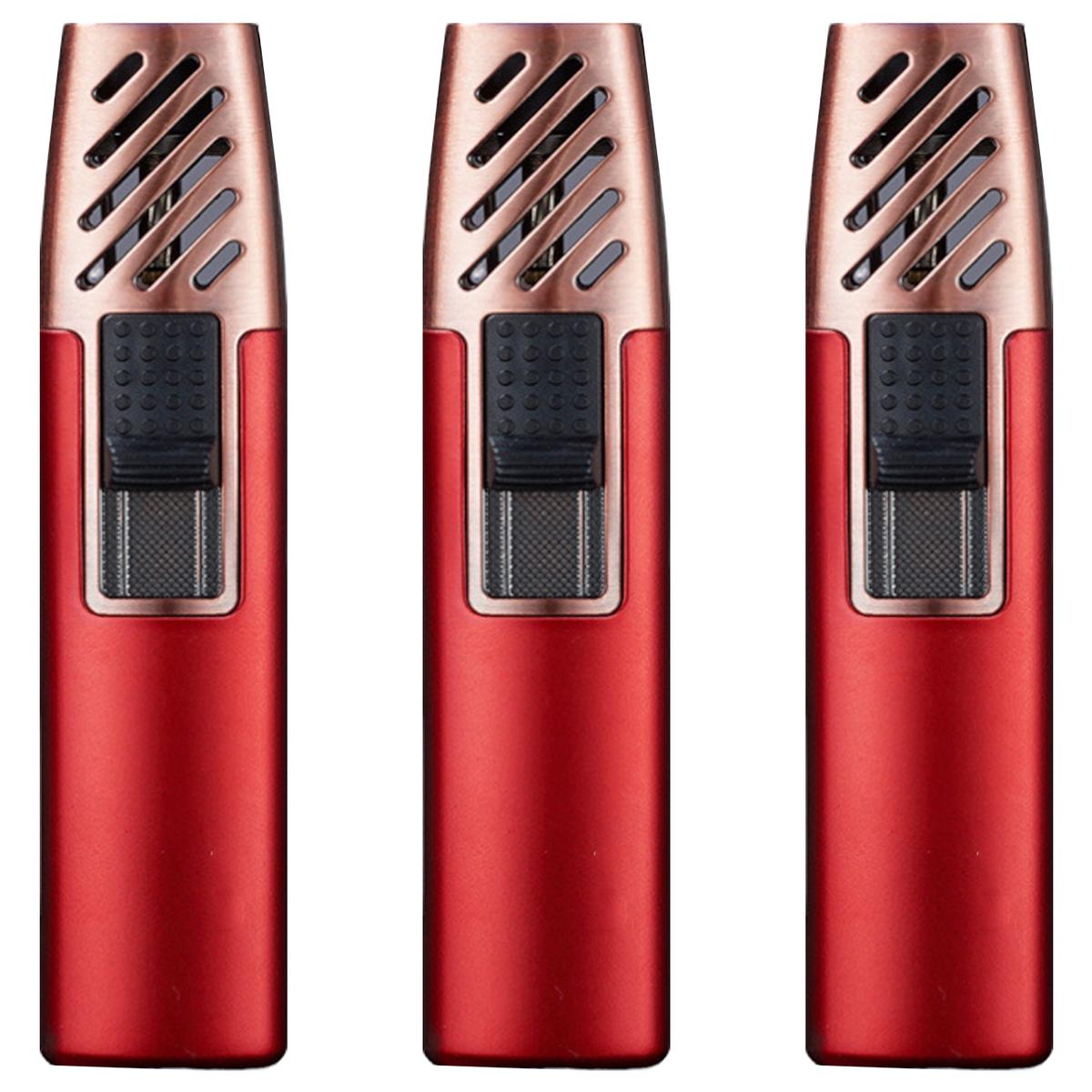 Foto 2 pulgar | Encendedor Compacto Rellenable Ventdepot Mxyrd-003 3 Piezas Red