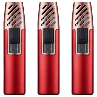 Foto 2 | Encendedor Compacto Rellenable Ventdepot Mxyrd-003 3 Piezas Red