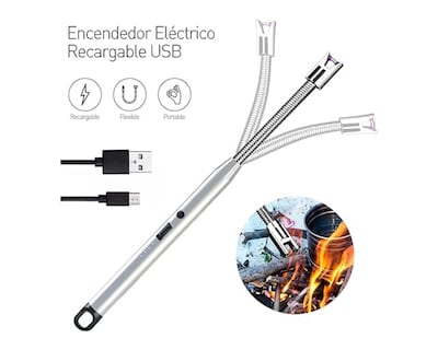 Foto 3 | Encendedor Electrónico Bluelander Carga Usb con Cuello Flexible