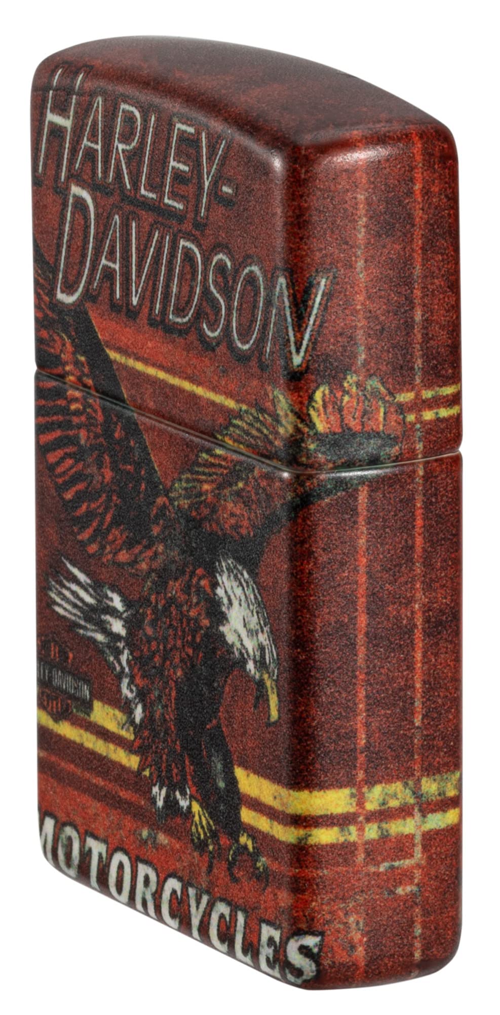 Foto 4 pulgar | Mechero De Bolsillo Zippo Harley-davidson Eagle 540 Color - Venta Internacional.