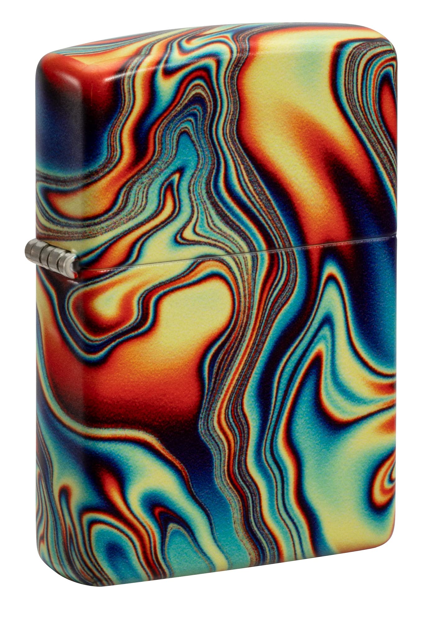 Foto 2 pulgar | Encendedor De Bolsillo Zippo Con Diseño Colorido En Espiral Que Brilla En La Oscuridad - Venta Internacional.
