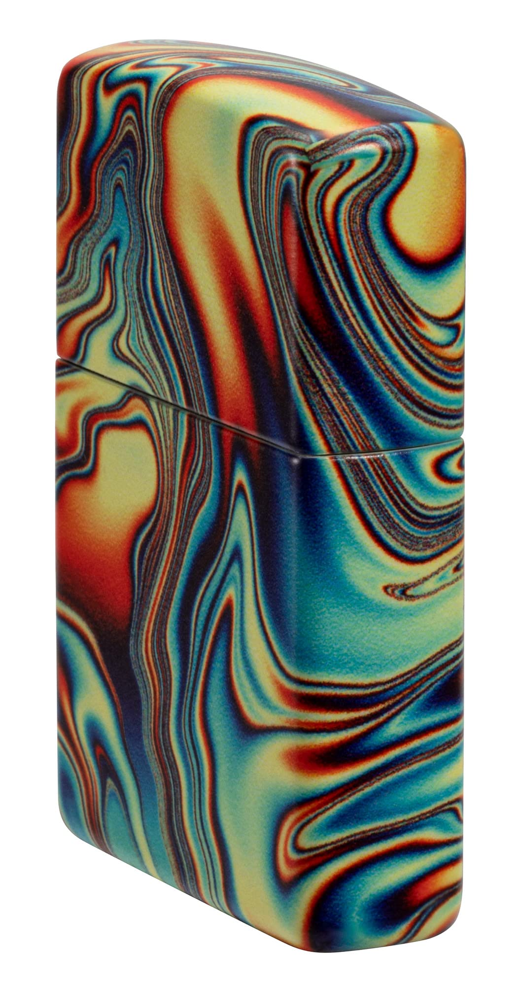 Foto 5 pulgar | Encendedor De Bolsillo Zippo Con Diseño Colorido En Espiral Que Brilla En La Oscuridad - Venta Internacional.