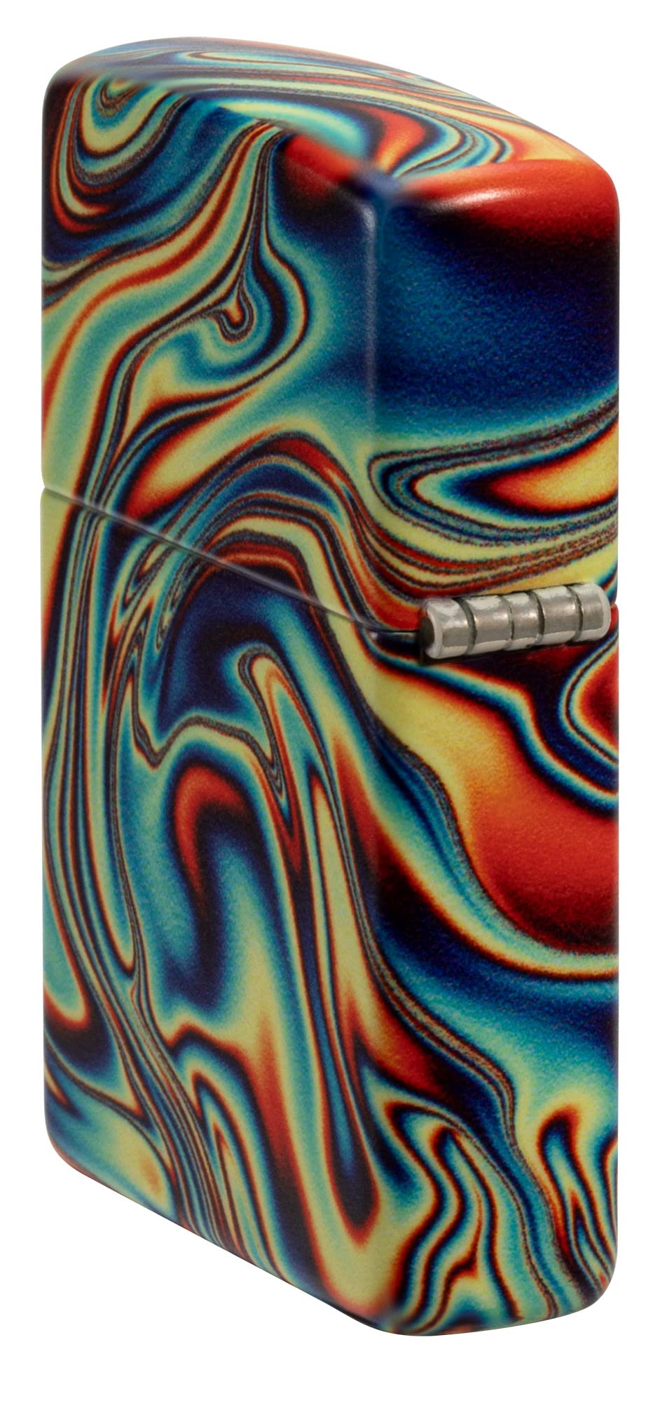 Foto 6 pulgar | Encendedor De Bolsillo Zippo Con Diseño Colorido En Espiral Que Brilla En La Oscuridad - Venta Internacional.