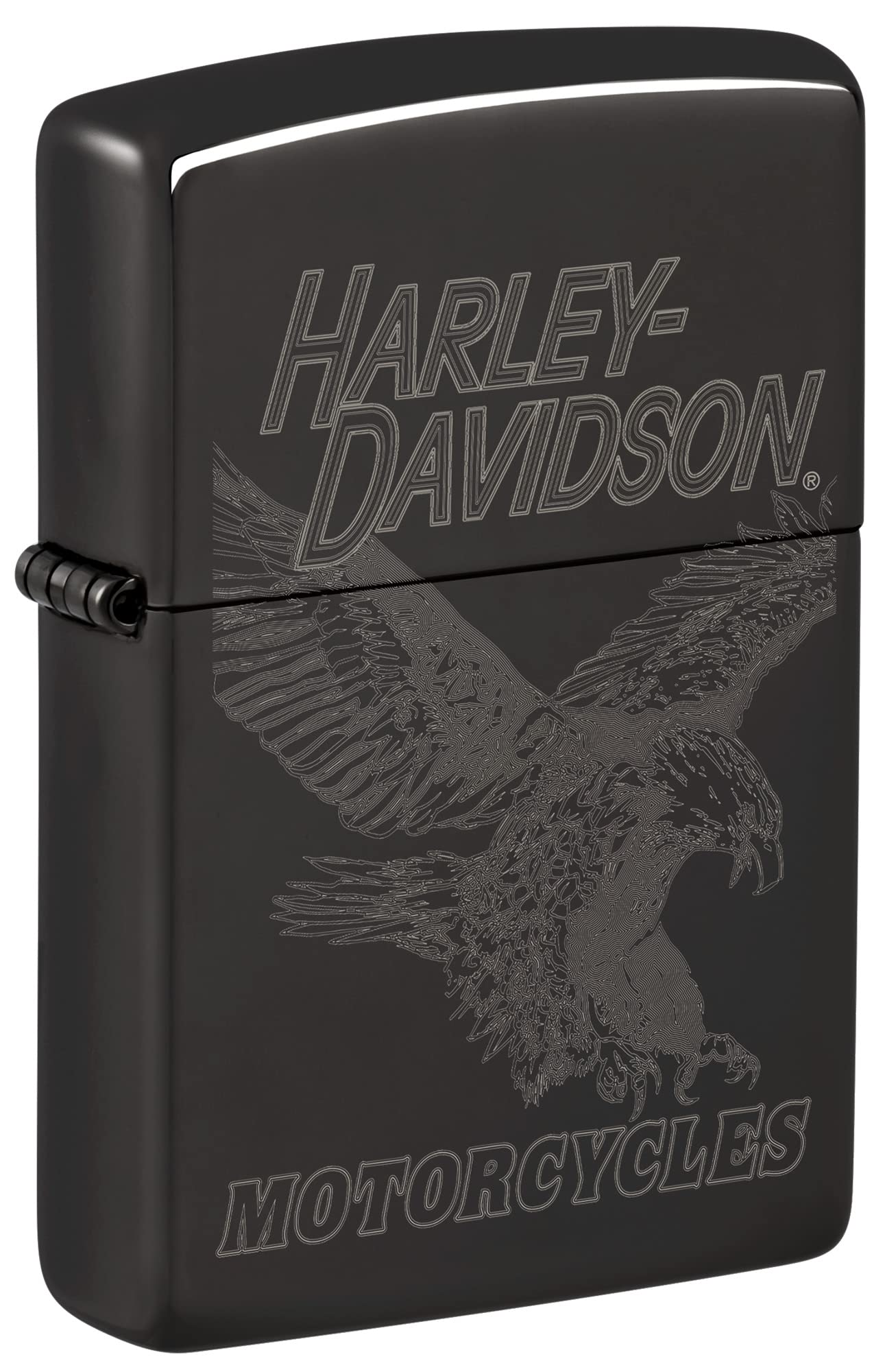 Foto 2 pulgar | Mechero De Bolsillo Zippo Harley-davidson Laser Fancy Fill Negro - Venta Internacional.
