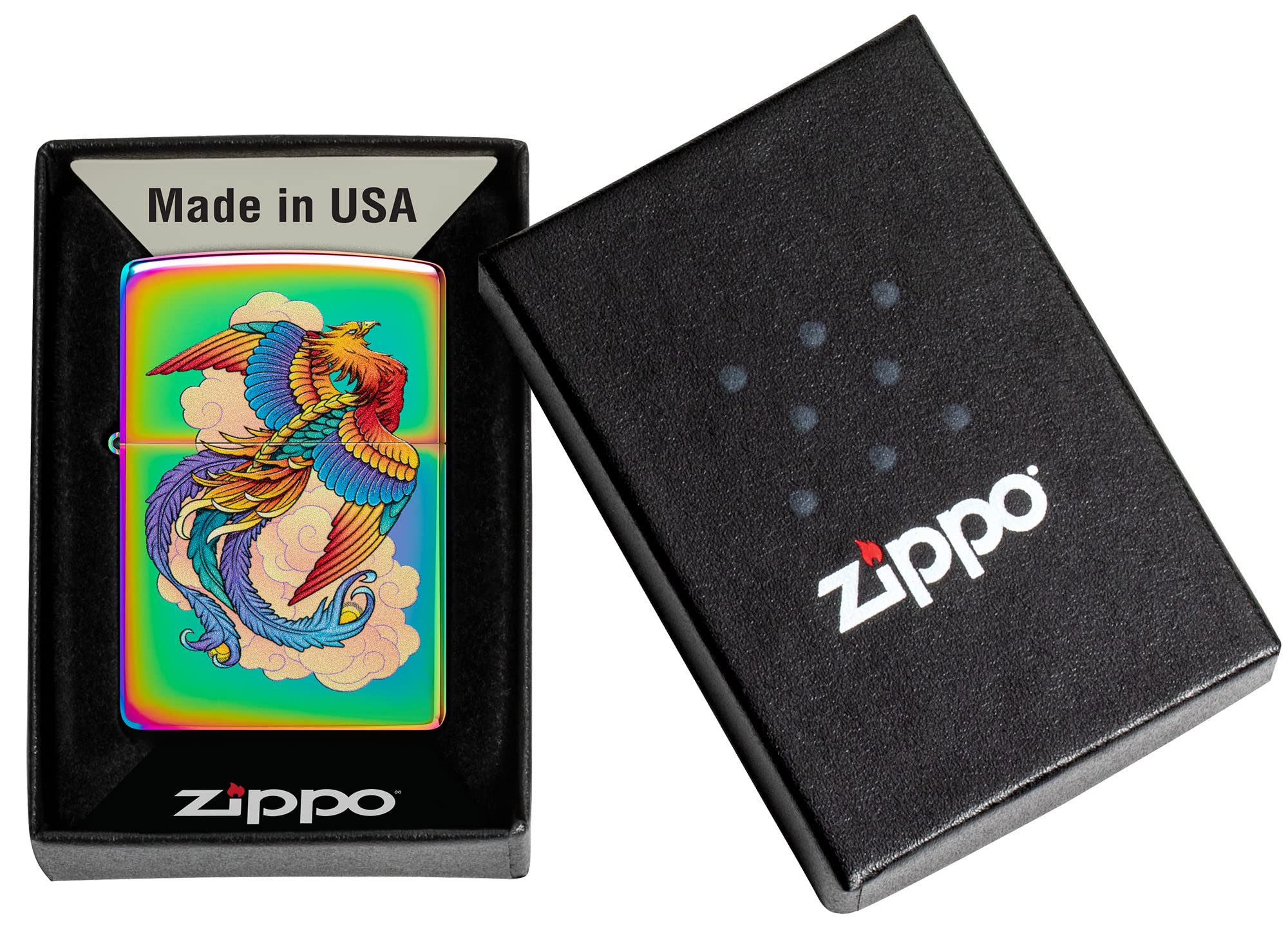 Foto 7 pulgar | Encendedor de  Zippo Phoenix Design Multicolor - Venta Internacional