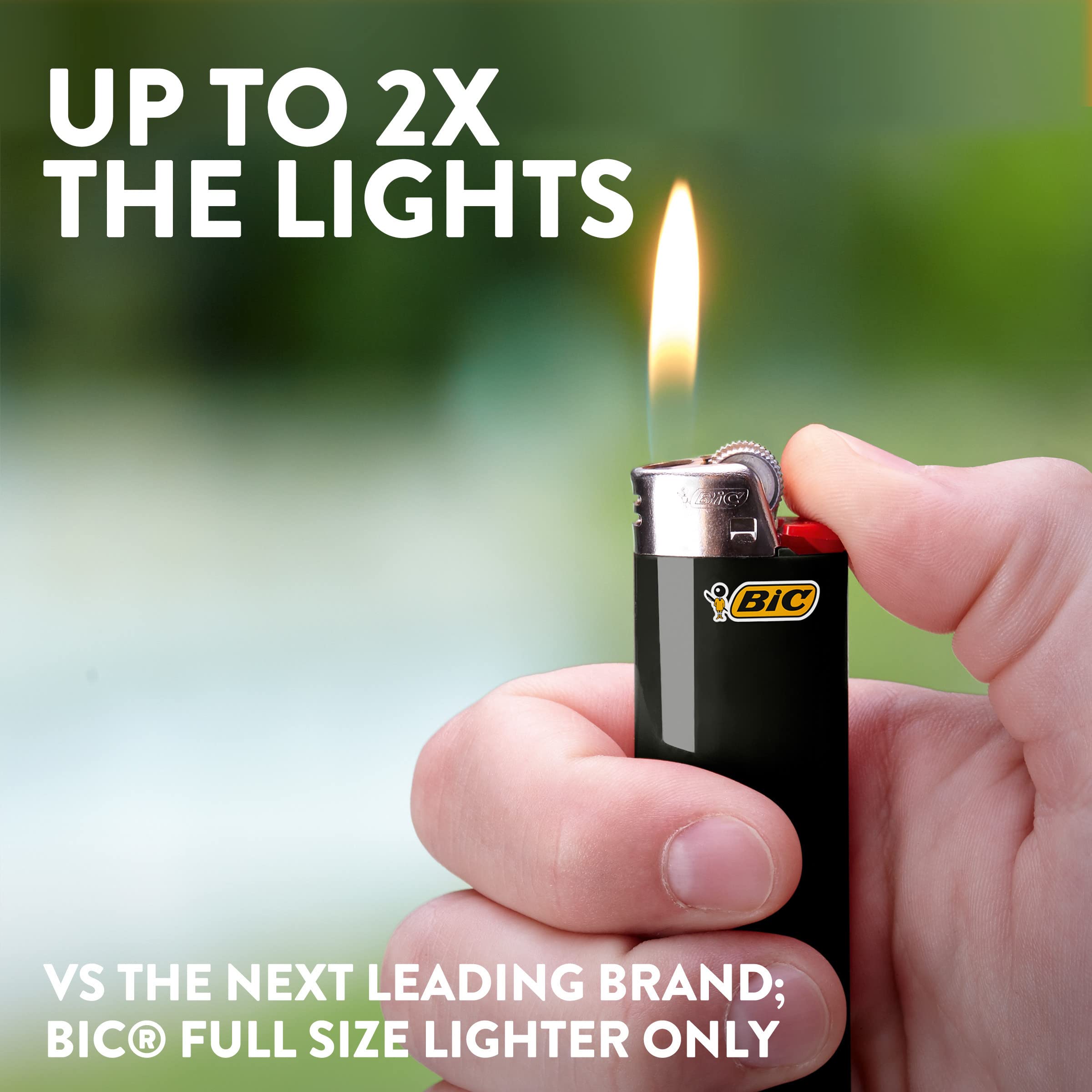 Foto 5 | Lighter Bic Maxi Pocket Edición Especial Negro Paquete de 8 - Venta Internacional