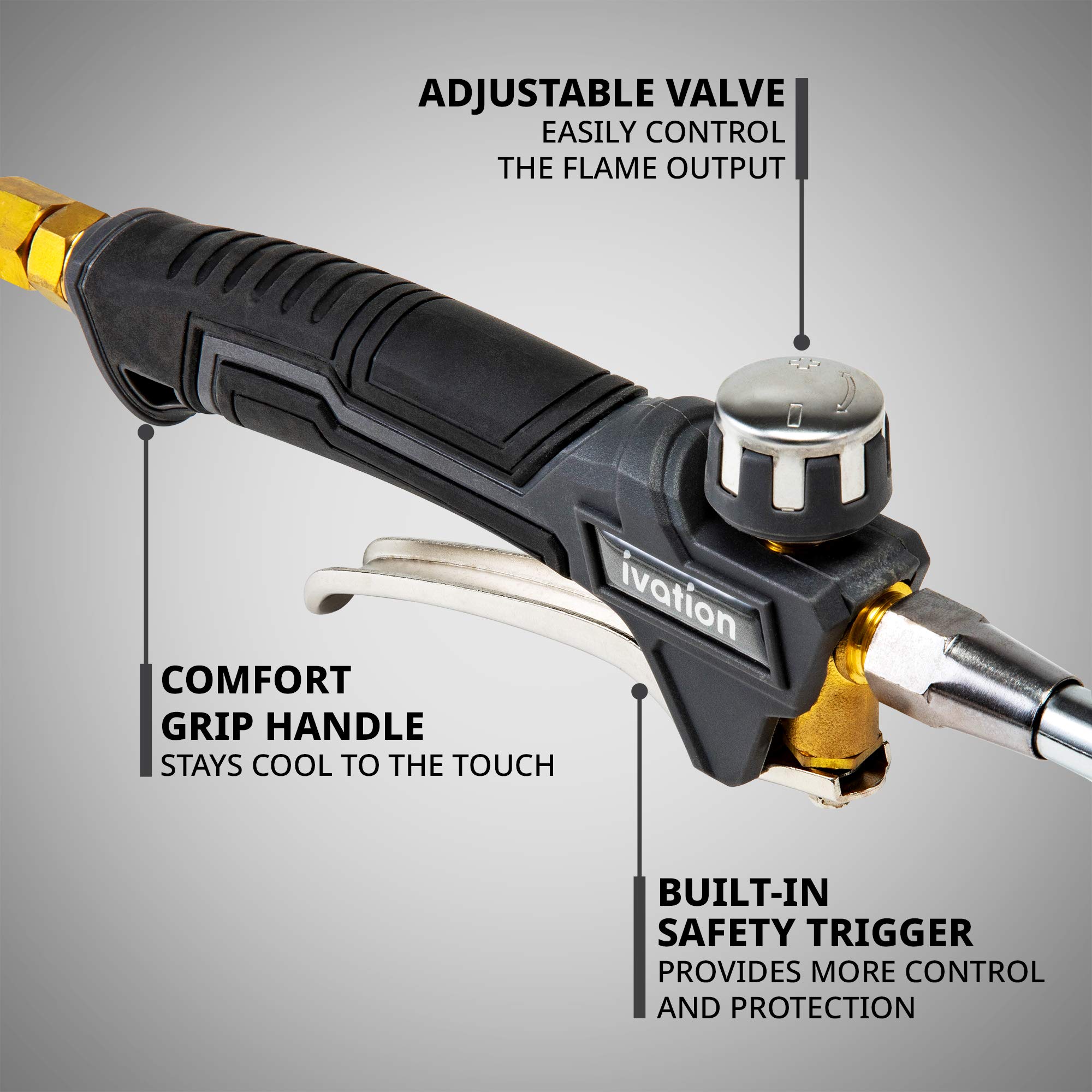 Foto 4 pulgar | Antorcha De Propano Ivation Heavy-duty De 340 000 Btu Alimentada Por Gasolina - Venta Internacional.