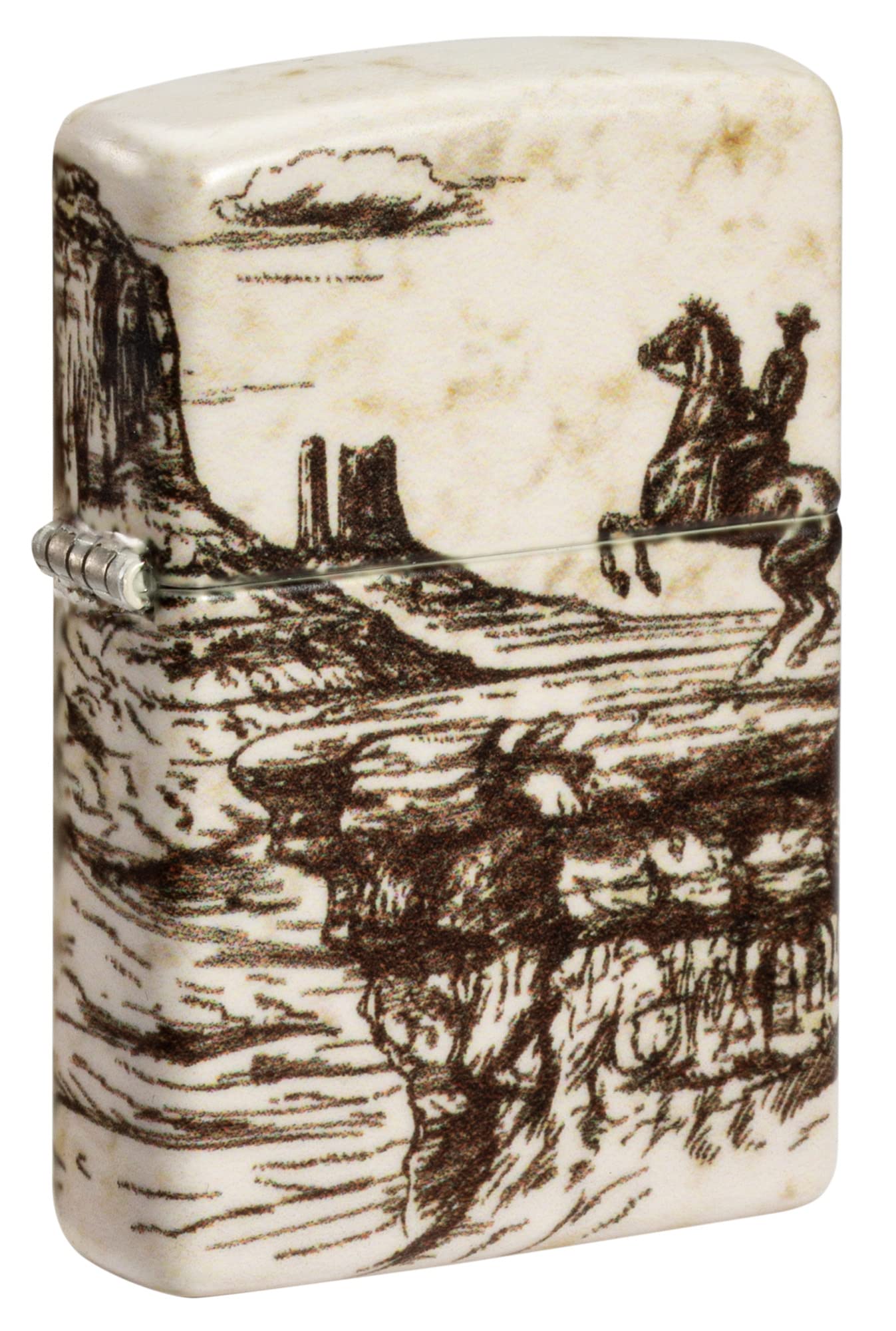 Foto 2 pulgar | Diseño De Escena Del Lejano Oeste De Zippo Más Claro, 540 Colores - Venta Internacional.