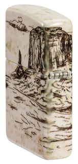 Foto 4 | Diseño De Escena Del Lejano Oeste De Zippo Más Claro, 540 Colores - Venta Internacional.