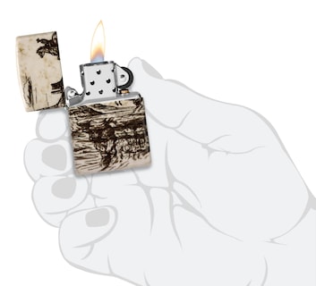 Foto 7 | Diseño De Escena Del Lejano Oeste De Zippo Más Claro, 540 Colores - Venta Internacional.