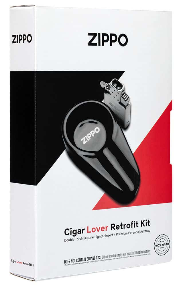 Foto 3 pulgar | Kit De Reacondicionamiento Zippo De Cigar Lovers, Linterna Doble De Butano, Talla Única - Venta Internacional.