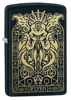 Foto 1 | Mechero De Bolsillo Zippo Monster Design Negro Mate - Venta Internacional.