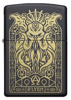 Foto 2 | Mechero De Bolsillo Zippo Monster Design Negro Mate - Venta Internacional.