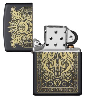 Foto 4 | Mechero De Bolsillo Zippo Monster Design Negro Mate - Venta Internacional.
