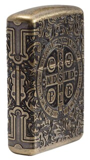 Foto 7 | Encendedor De Bolsillo Zippo St Benedict Design - Venta Internacional.
