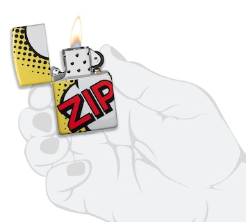 Foto 5 | Mechero De Bolsillo Zippo 540, Diseño Pop Art - Venta Internacional.