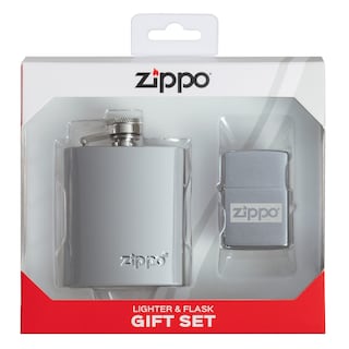 Foto 2 | Set De Regalo Zippo Lighter & Flask - Venta Internacional.