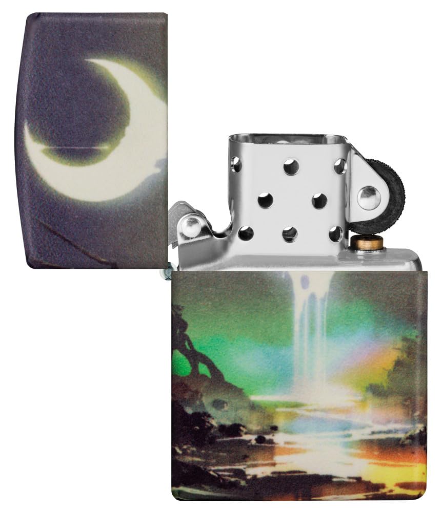 Foto 6 pulgar | Mechero De Bolsillo Zippo Moon Dream Design 540 Colores Que Brillan En La Oscuridad - Venta Internacional.