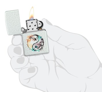 Foto 4 | Bolsillo Glacier Más Ligero Con Diseño Floral Yin Y Yang - Venta Internacional.