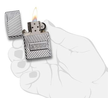 Foto 6 | Encendedor De Bolsillo Con Diseño De Tornillos Zippo, Auténtico Resistente Al Viento - Venta Internacional.