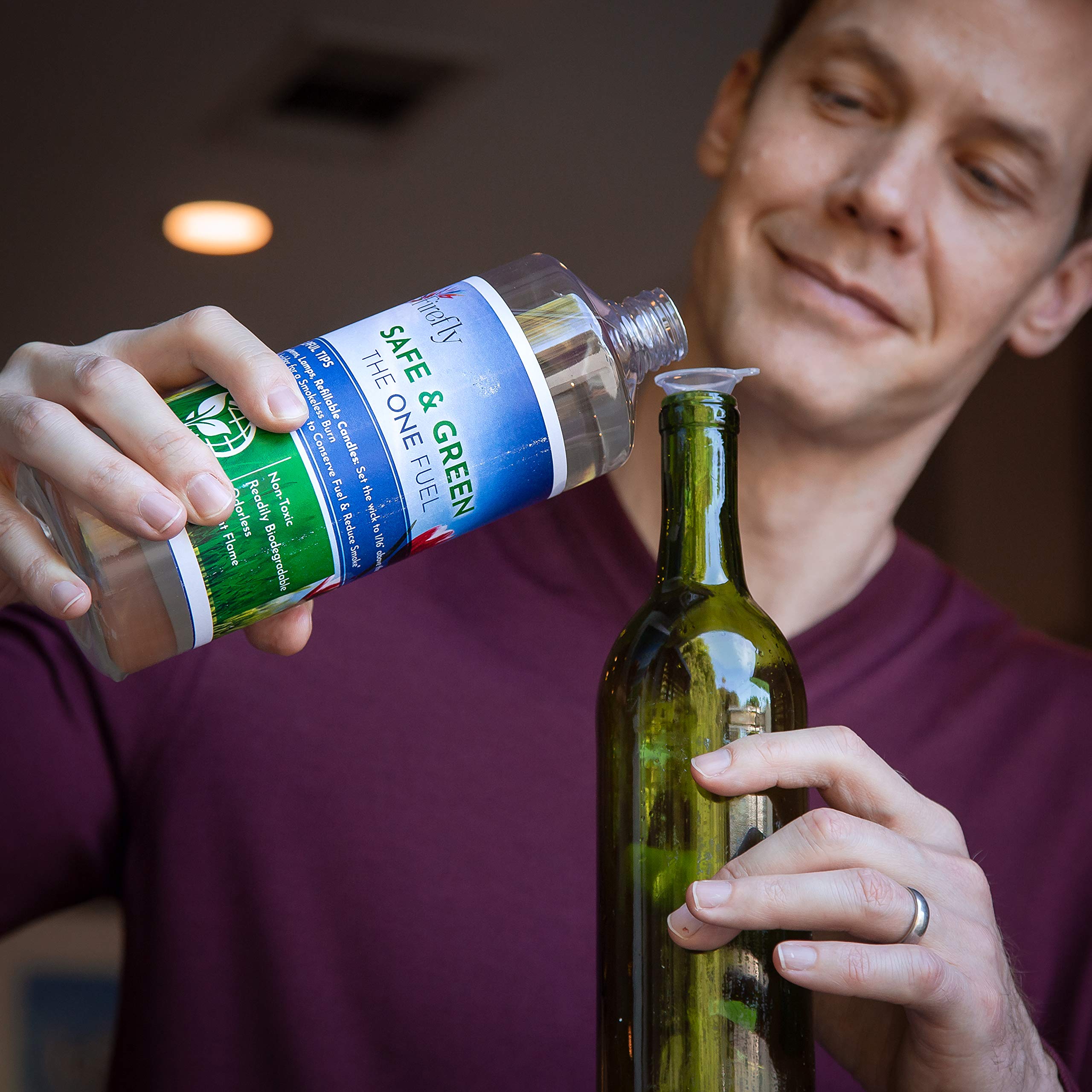 Foto 5 | Aceite Para Lámpara Firefly Kosher, Seguro Y Verde, 480 Ml, No Tóxico - Venta Internacional.