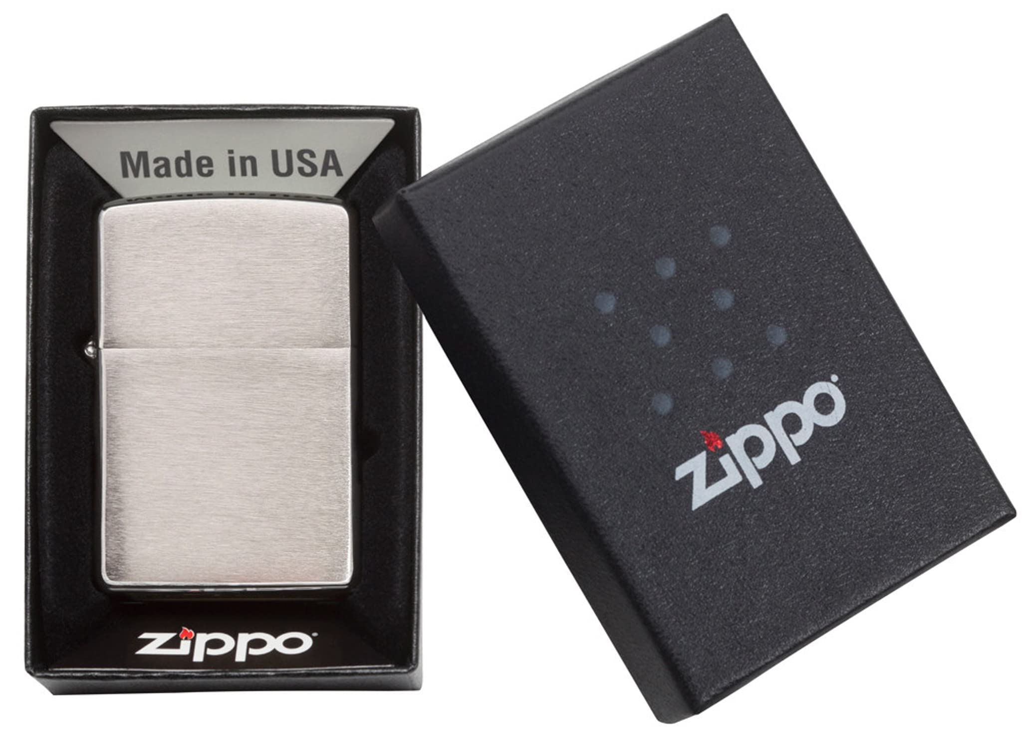 Foto 7 pulgar | Mechero De Bolsillo Zippo 200 Classic En Cromo Cepillado - Venta Internacional.