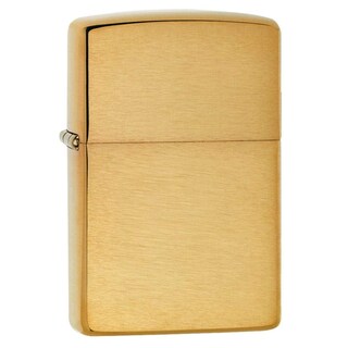 Foto 1 | Mechero De Bolsillo Zippo 168 Armor De Latón Cepillado - Venta Internacional.