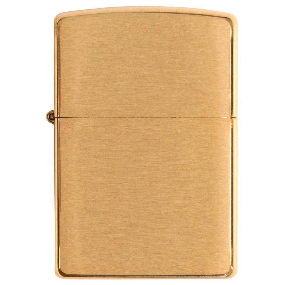 Foto 3 pulgar | Mechero De Bolsillo Zippo 168 Armor De Latón Cepillado - Venta Internacional.