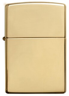 Foto 4 | Latón Macizo Zippo Más Ligero Con Acabado Cepillado - Venta Internacional.