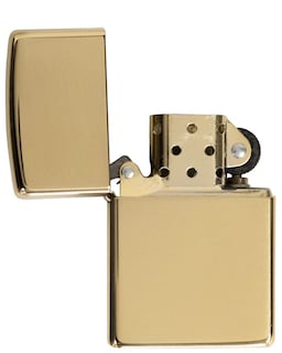 Foto 6 | Latón Macizo Zippo Más Ligero Con Acabado Cepillado - Venta Internacional.