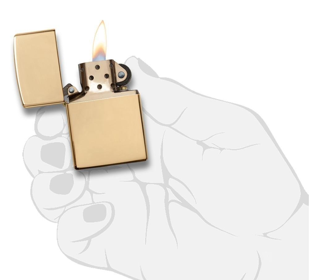 Foto 7 | Latón Macizo Zippo Más Ligero Con Acabado Cepillado - Venta Internacional.