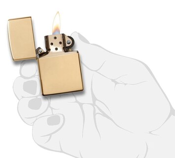 Foto 7 | Latón Macizo Zippo Más Ligero Con Acabado Cepillado - Venta Internacional.