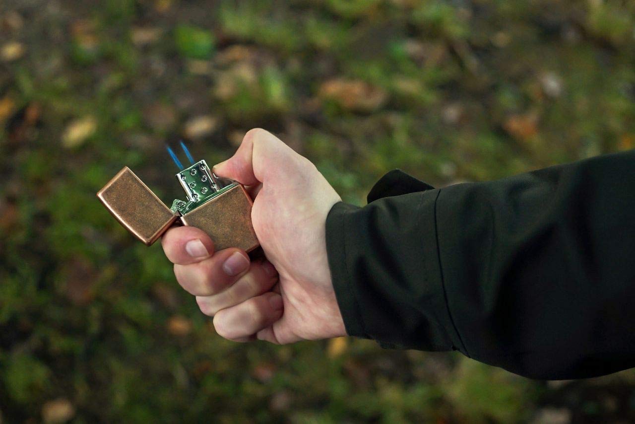 Foto 4 | Encendedor De Linterna Zippo Con Llama Ajustable Para Cigarros - Venta Internacional.