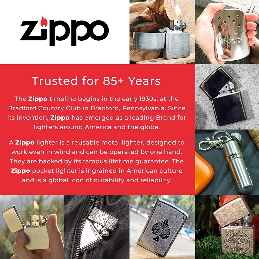 Foto 5 | Encendedor De Linterna Zippo Con Llama Ajustable Para Cigarros - Venta Internacional.