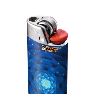 Foto 3 | Juego De 8 Encendedores De Bolsillo Maxi Psicodélicos De Edición Especial Bic - Venta Internacional.
