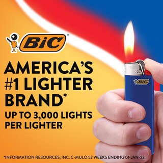 Foto 7 | Juego De 8 Encendedores De Bolsillo Maxi Psicodélicos De Edición Especial Bic - Venta Internacional.