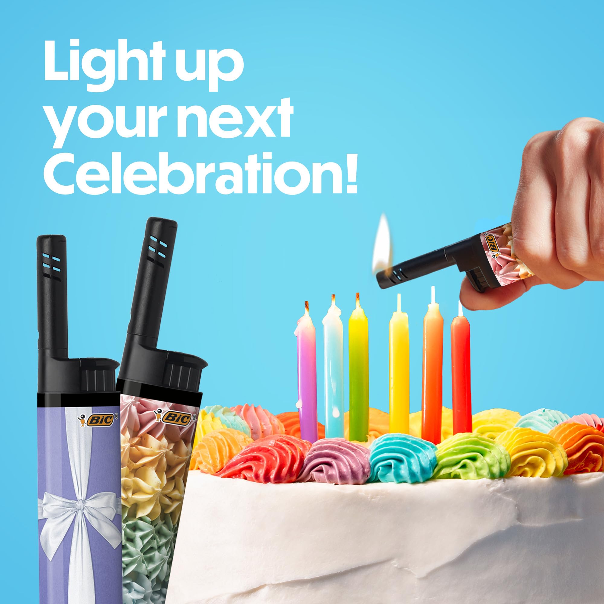 Foto 3 | Encendedor De Velas Bic Ez Reach Ultimate Con Varilla Extendida X6 - Venta Internacional.