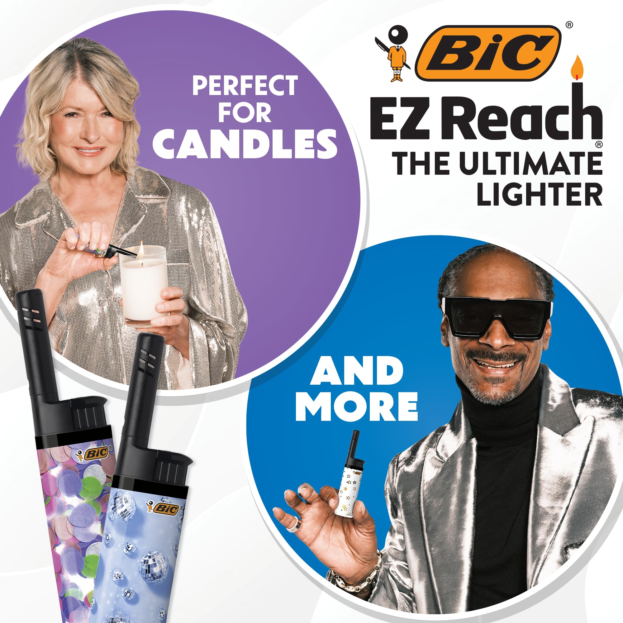 Foto 4 | Encendedor De Velas Bic Ez Reach Ultimate Con Varilla Extendida X6 - Venta Internacional.