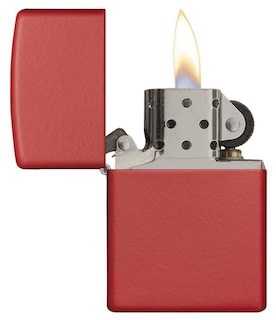 Foto 3 | Mechero Zippo Red Matte 233 - Venta Internacional.