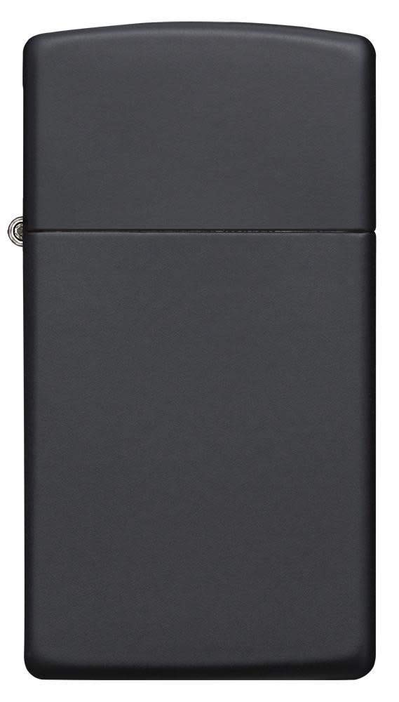 Foto 3 pulgar | Mechero De Bolsillo Zippo Slim Negro Mate Resistente Al Viento - Venta Internacional.