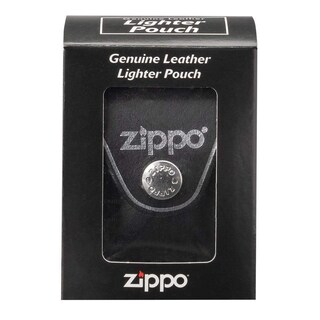 Foto 5 | Funda Más Ligera Zippo De Piel Auténtica Negra Con Clip - Venta Internacional.