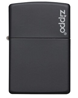 Foto 2 | Encendedor De Bolsillo Con Logotipo Zippo Negro Mate - Venta Internacional.