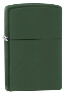 Foto 1 | Mechero De Bolsillo Zippo Classic Verde Mate Original Fabricado En Ee. Uu. - Venta Internacional.