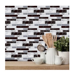 Foto 4 | Plástico Adherente Belug Multicolor - Diseño de Azulejos 27 Piezas de 20 cm x 10 cm C/U