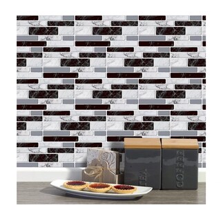 Foto 5 | Plástico Adherente Belug Multicolor - Diseño de Azulejos 27 Piezas de 20 cm x 10 cm C/U