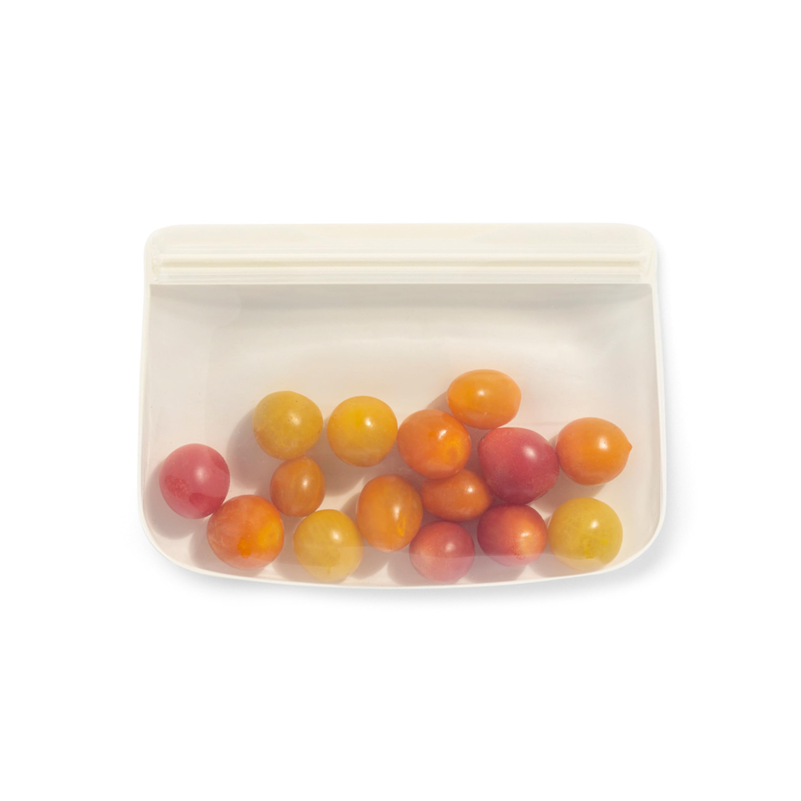 Bolsa De Almacenamiento Reutilizable De Silicona W&p Porter Sandwich, 300 Ml, Crema - Venta Internacional.