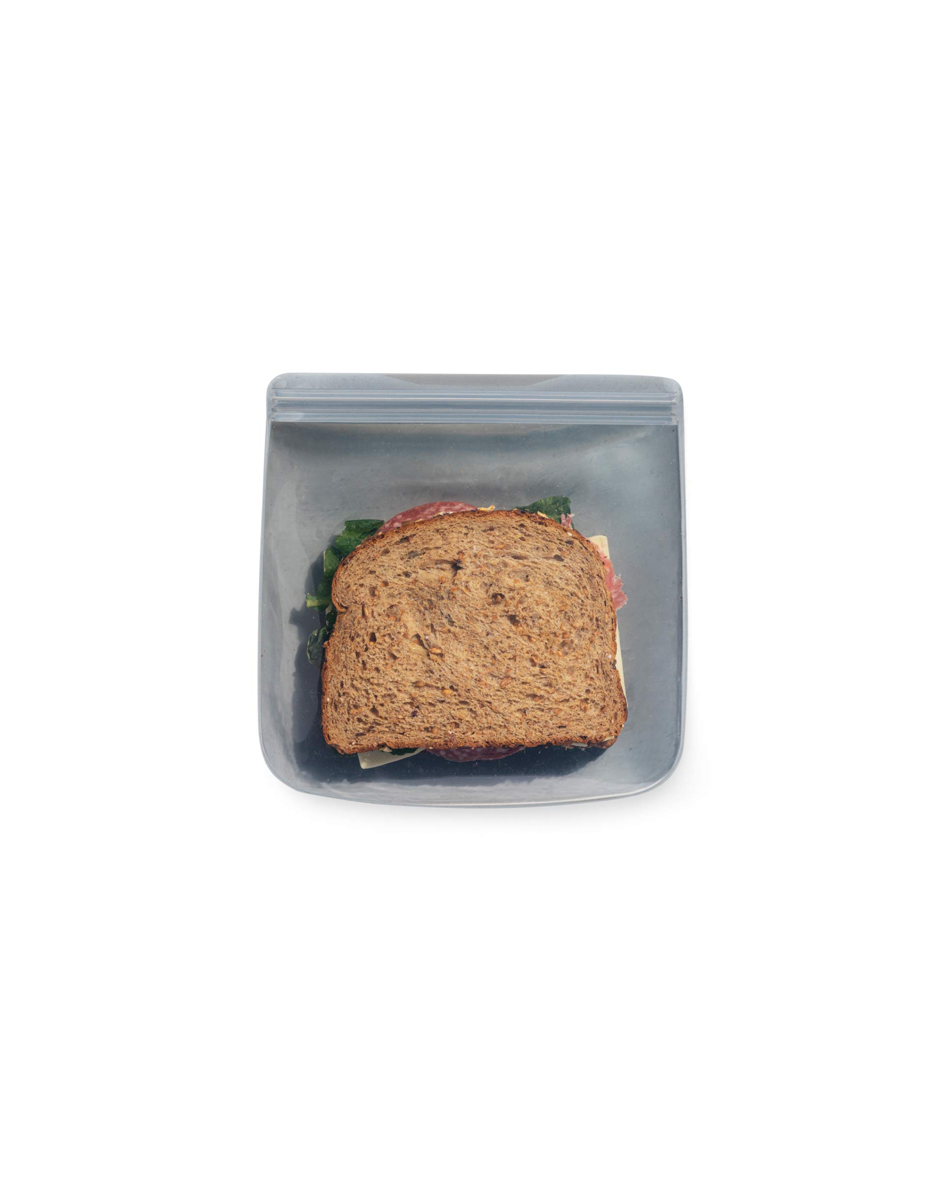 Foto 2 pulgar | Bolsa de Almacenamiento Reutilizable de Silicona W&P Porter Sándwich 1 L color Pizarra - Venta Internacional