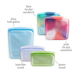 Foto 5 | Bolsas Reutilizables Para Almacenar Alimentos Stasher Premium Silicone, Paquete De 5 - Venta Internacional.