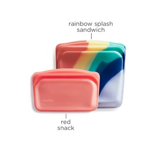 Foto 5 | Bolsas De Almacenamiento De Alimentos Stasher Premium Silicone, Paquete De 2 - Venta Internacional.
