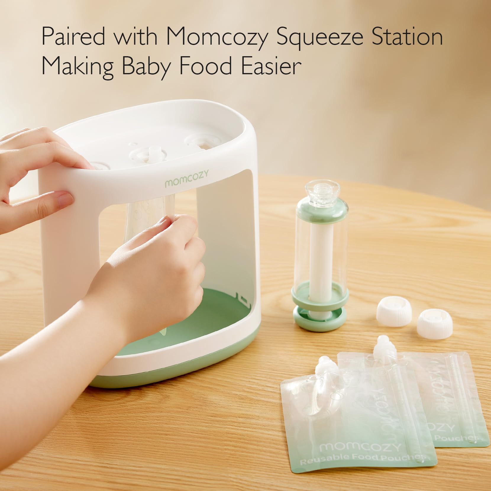 Foto 5 pulgar | Bolsas Reutilizables De Comida Para Bebés Momcozy Para Niños Pequeños, 200 Ml, Paquete De 10 - Venta Internacional.